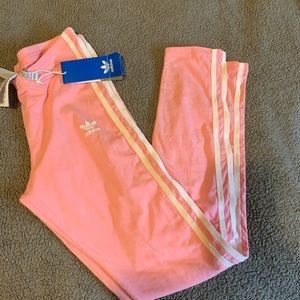 Pink Adidas Leggings Size L (10-12) Girls Sizing